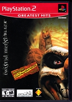 Sony PlayStation 2 Twisted Metal Black with Twisted Metal Black Online Front CoverThumbnail